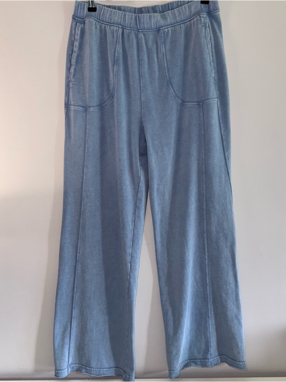 Sundry Cotton Blend Raw Seamed Pant Sz L